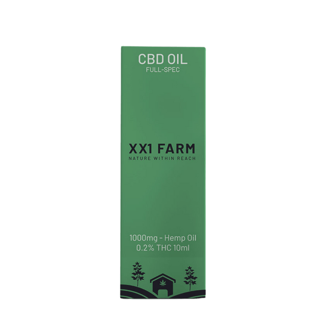 xx1 Hemp Oil 10% 1000mg - Hemspot